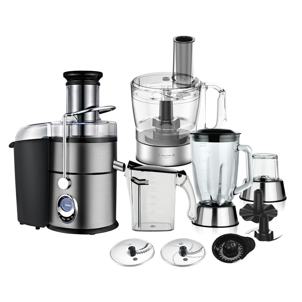 Newest Multi-functional Stainless Steel 4 in 1 Juicer with Digital for Vegetable and Fruit